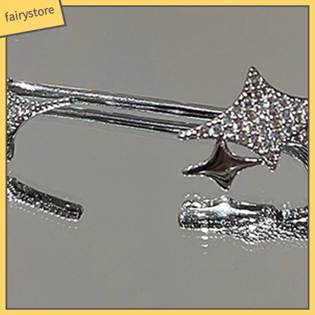 1 Khuyên Kẹp Vành Tai Đính Đá Giả Thời Trang Cho Nữ