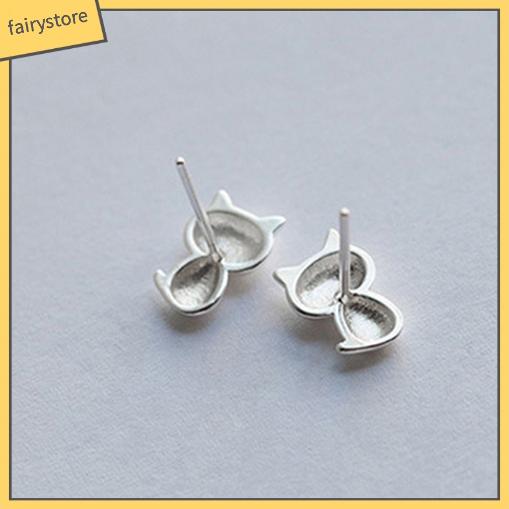 Bông Tai Hình Mèo Dễ Thương Dành Cho Nữ