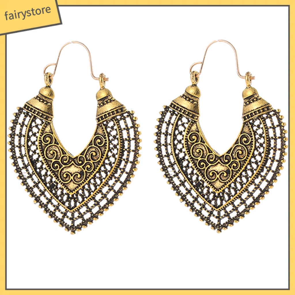 Bông Tai Bằng Hợp Kim Phong Cách Bohemian Thời Trang Cho Nữ