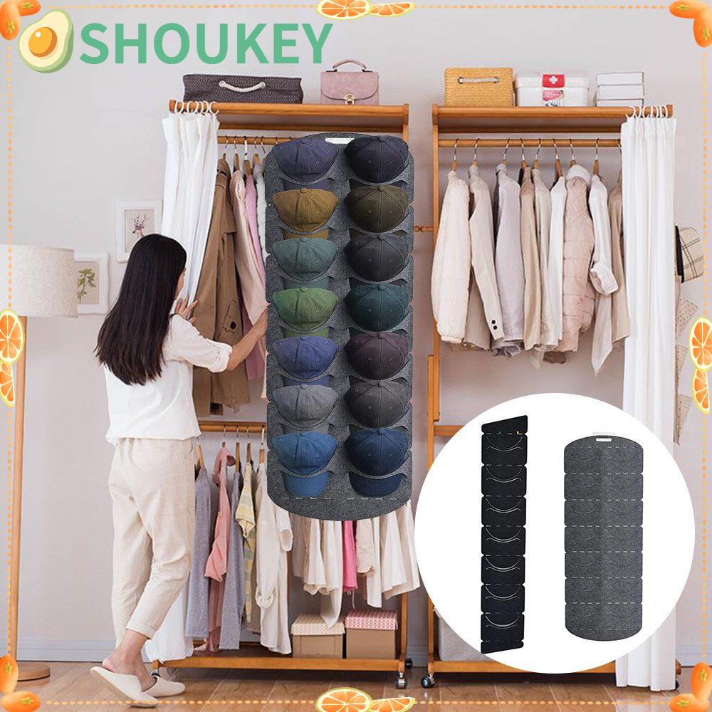 Giá Đỡ Trưng Bày Mũ Lưỡi Trai Gắn Tường Tiện Dụng