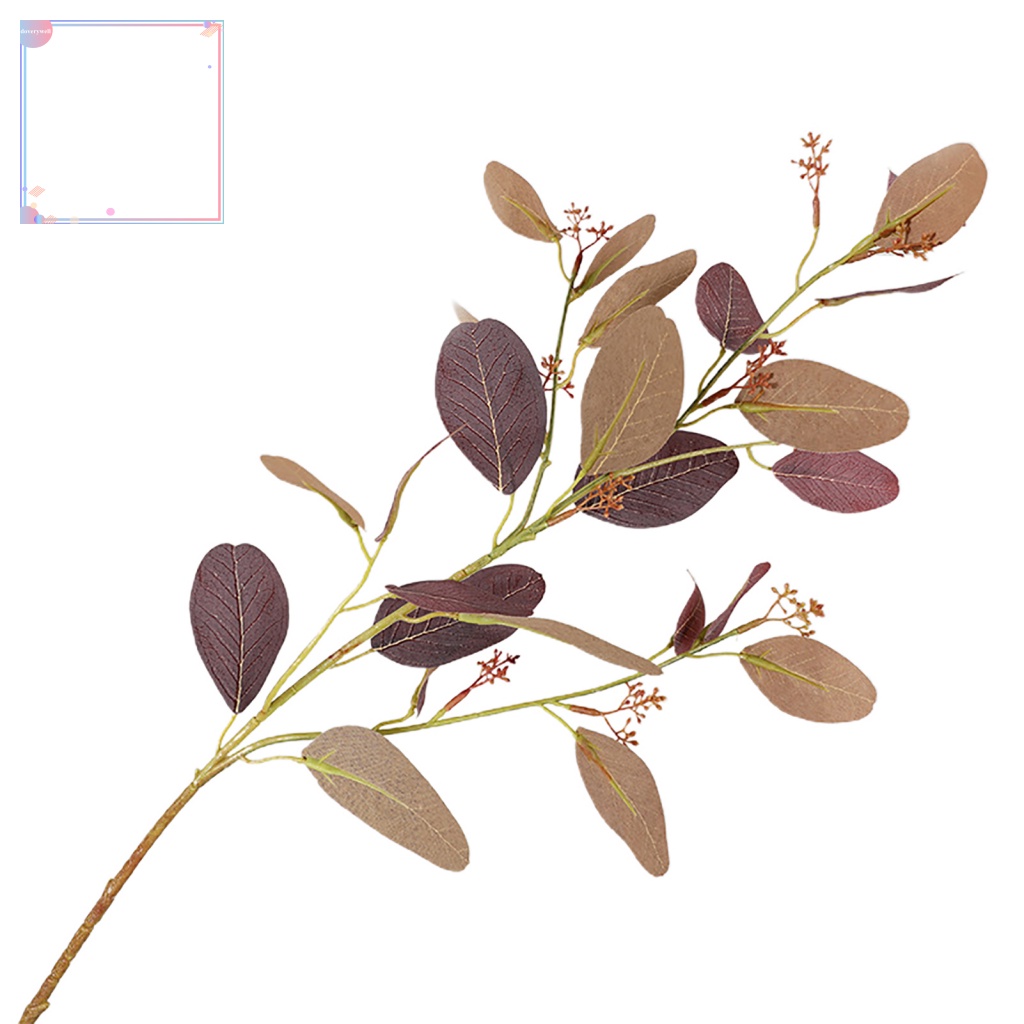 1 Nhánh Lá Bạch Đàn Nhân Tạo Trang Trí Nhà Cửa