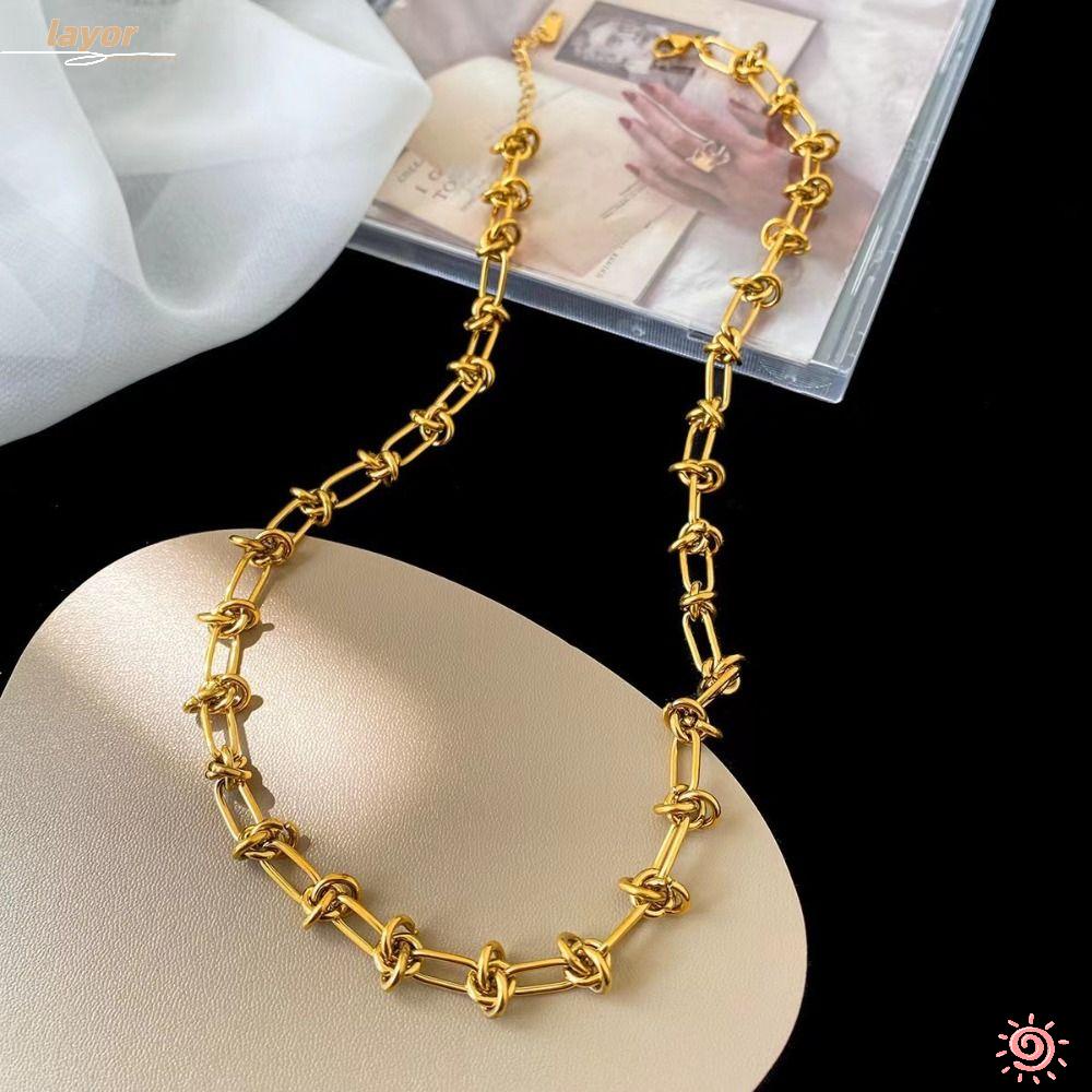 LAY Vòng cổ MặT XoắN ThờI Trang Cho Nữ