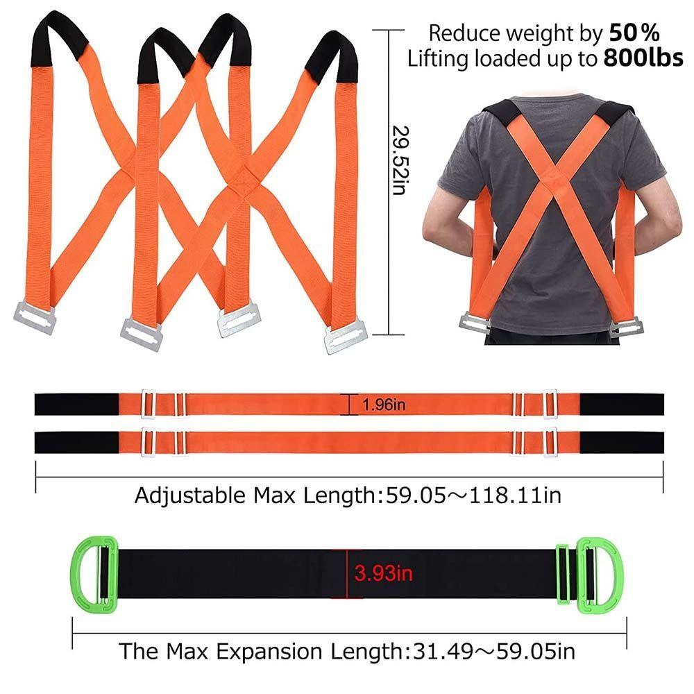 Set 5 Dây Đai Di Chuyển Đồ Vật Nặng Chống Trượt