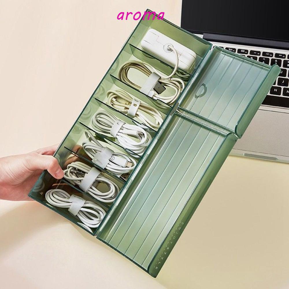 Giá Đỡ Phân Loại Dây Cáp Bằng Nhựa Tiện Dụng Cho Văn Phòng