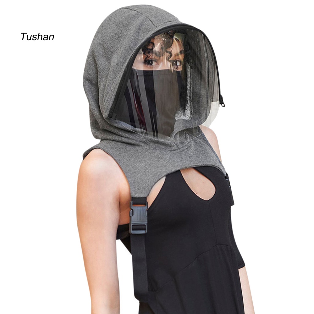 Tấm Che Mặt Có Khóa Kéo Có Thể Tháo Rời Tiện Dụng