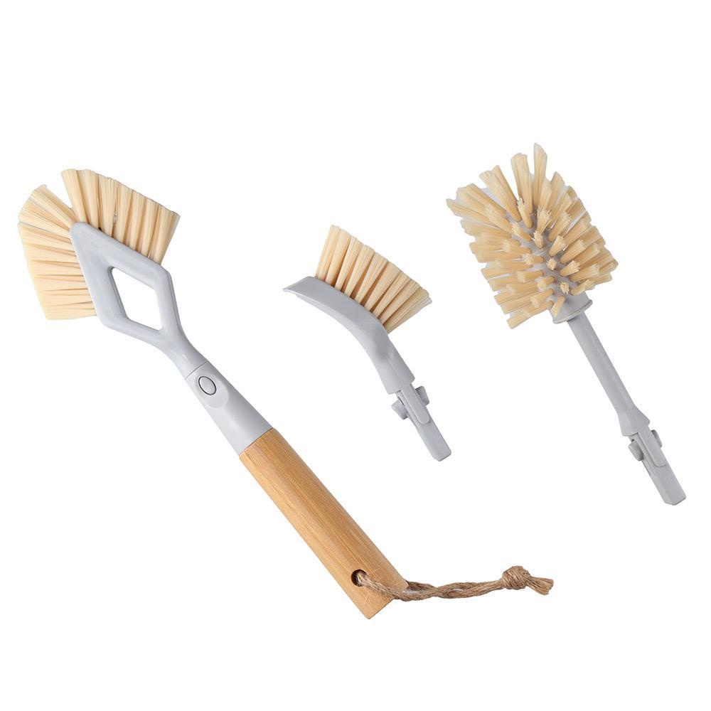 Cọ Rửa Chén Bát Bằng Gỗ Tiện Dụng Cho Nhà Bếp