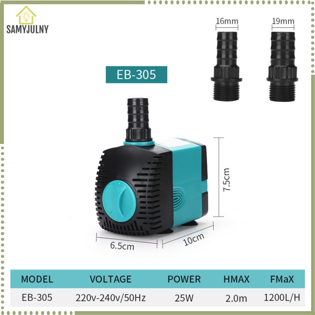 Máy Bơm Nước Chìm Hiệu Quả Tiết Kiệm Năng Lượng Cho Bể Cá