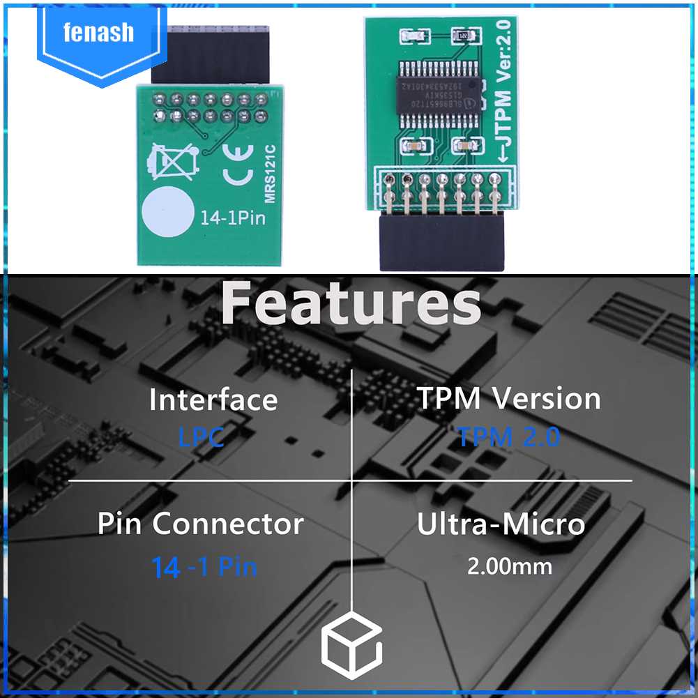 Mô Đun An Ninh TPM2.0 LPC-14PIN SATA Cho Bo Mạch Chủ MSI
