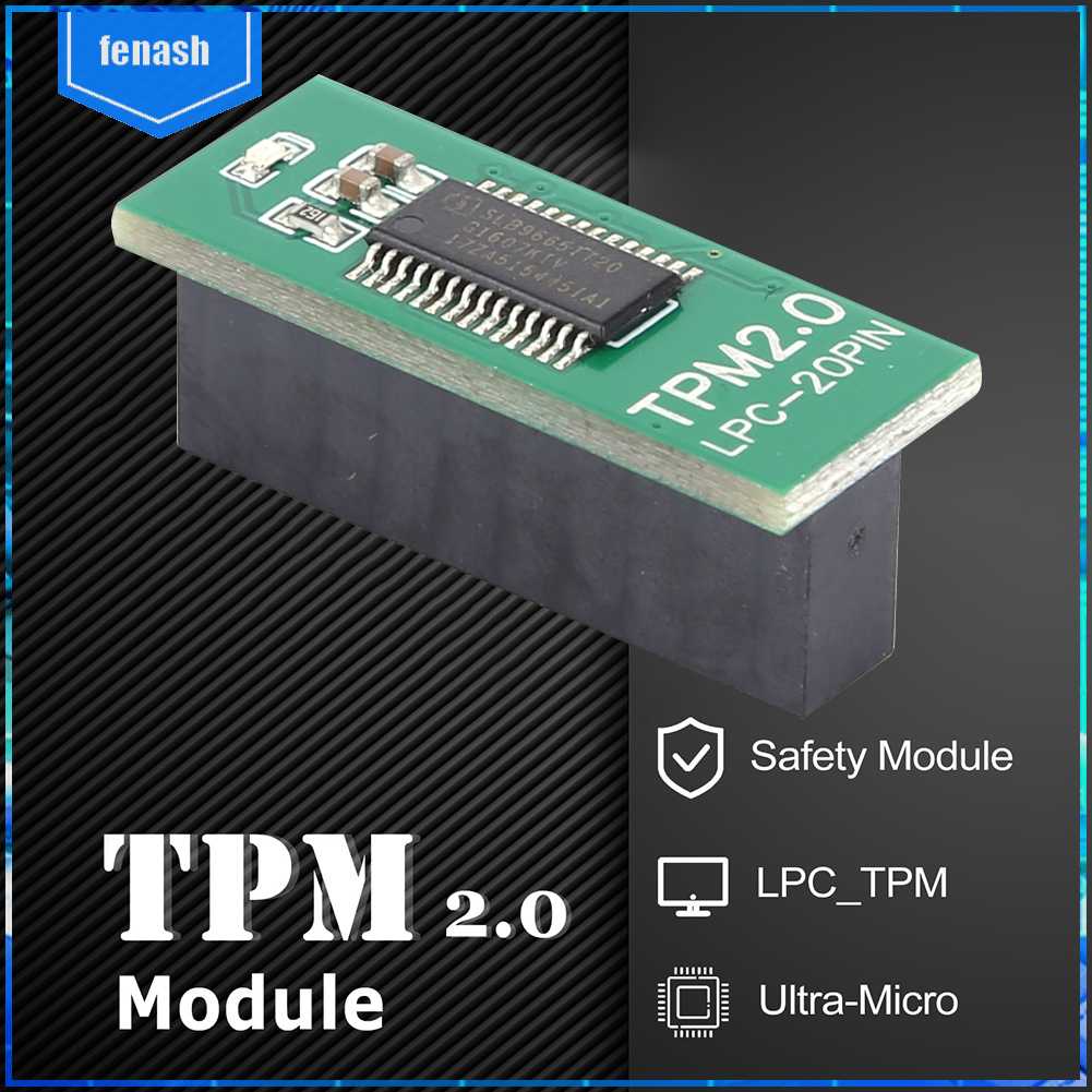 Mô Đun An Ninh TPM 2.0 Thay Thế Cho ASUS GIGABYTE Intel AMD