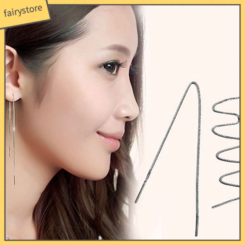 Bông Tai Dáng Dài Thời Trang Hàn Quốc Cho Nữ