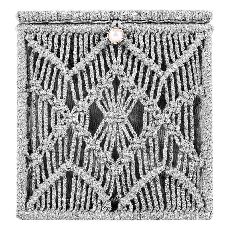 Giá Đỡ Khăn Giấy Hình Vuông Thiết Kế Độc Đáo Trang Trí Nhà Cửa / Văn Phòng