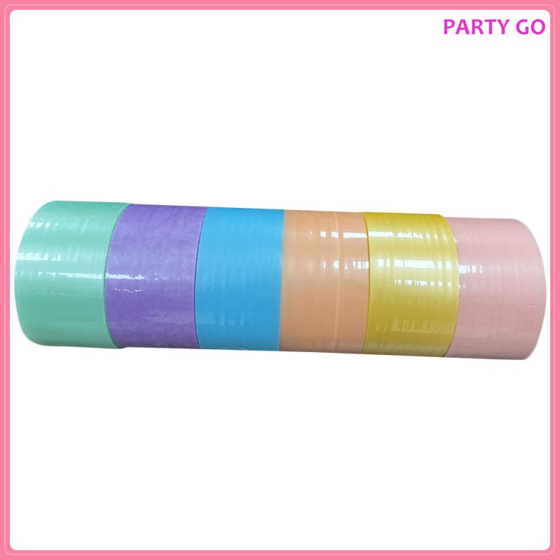 6 Cuộn Băng Dính Đồ Chơi Giảm Căng Thẳng DIY Dễ Thương Vui Nhộn Trang Trí Sổ Tay Cho Trẻ Em