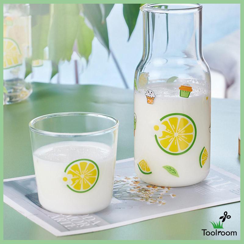 Bộ Cốc Uống Nước Carafe / Nước Trái Cây Để Cạnh Giường Cho Văn Phòng / Tủ Lạnh