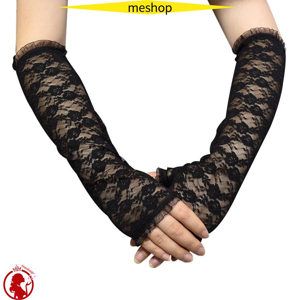 Găng Tay Ren Co Giãn Phong Cách Retro Dành Cho Nữ