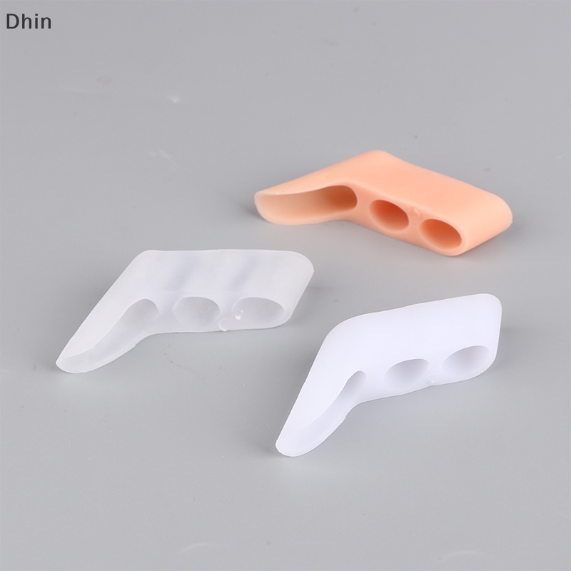 1 Cặp Dụng Cụ Tách Ngón Chân 3 Lỗ Chỉnh Sửa Ngón Chân Cái