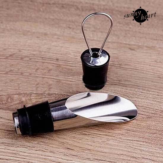 Bộ Vòi Rót Rượu Vang Bằng Thép Không Gỉ Tiện Dụng