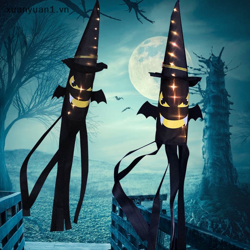 Cờ Dạ Quang Hình Bộ Xương Người Độc Đáo Dùng Trang Trí Lễ Halloween