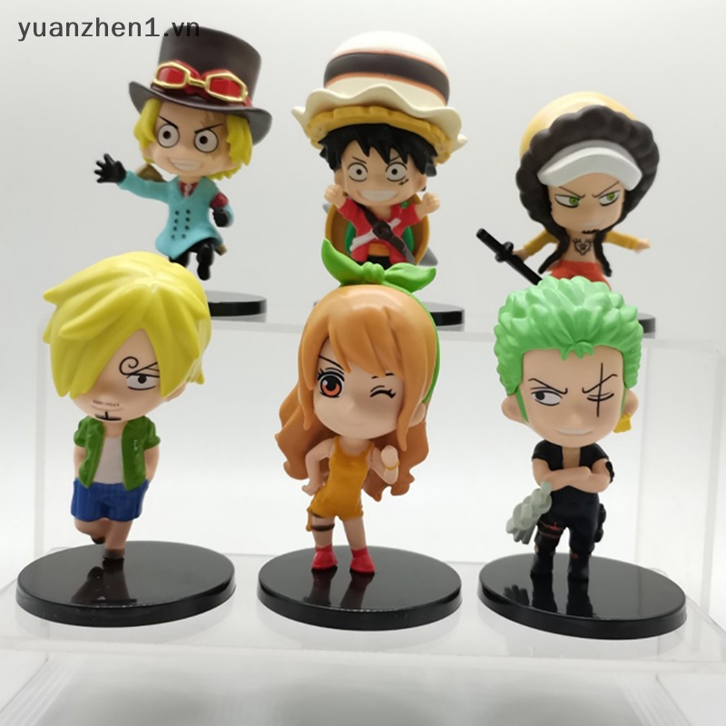 Set 6 Mô Hình Nhân Vật Phim Hoạt Hình One Piece
