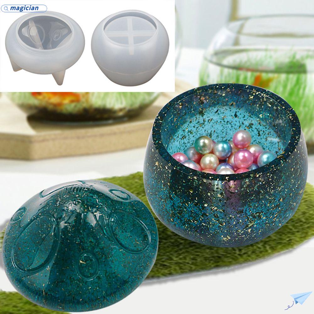 Khuôn Silicone Làm Hộp Đựng Trang Sức Hình Cây Nấm Sáng Tạo