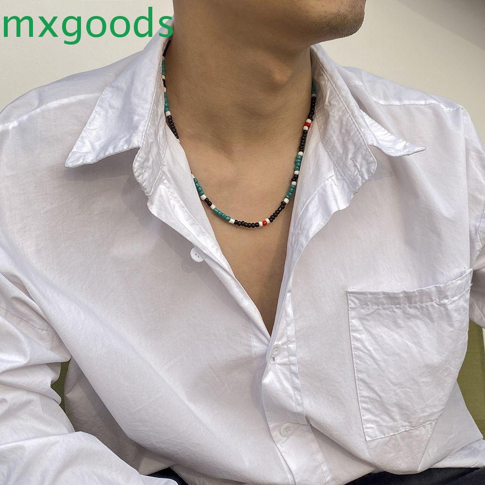 Vòng cổ Chuỗi Hạt Nhiều Màu Phong Cách Boho Thời Trang Mùa Hè Cho Nam Và Nữ