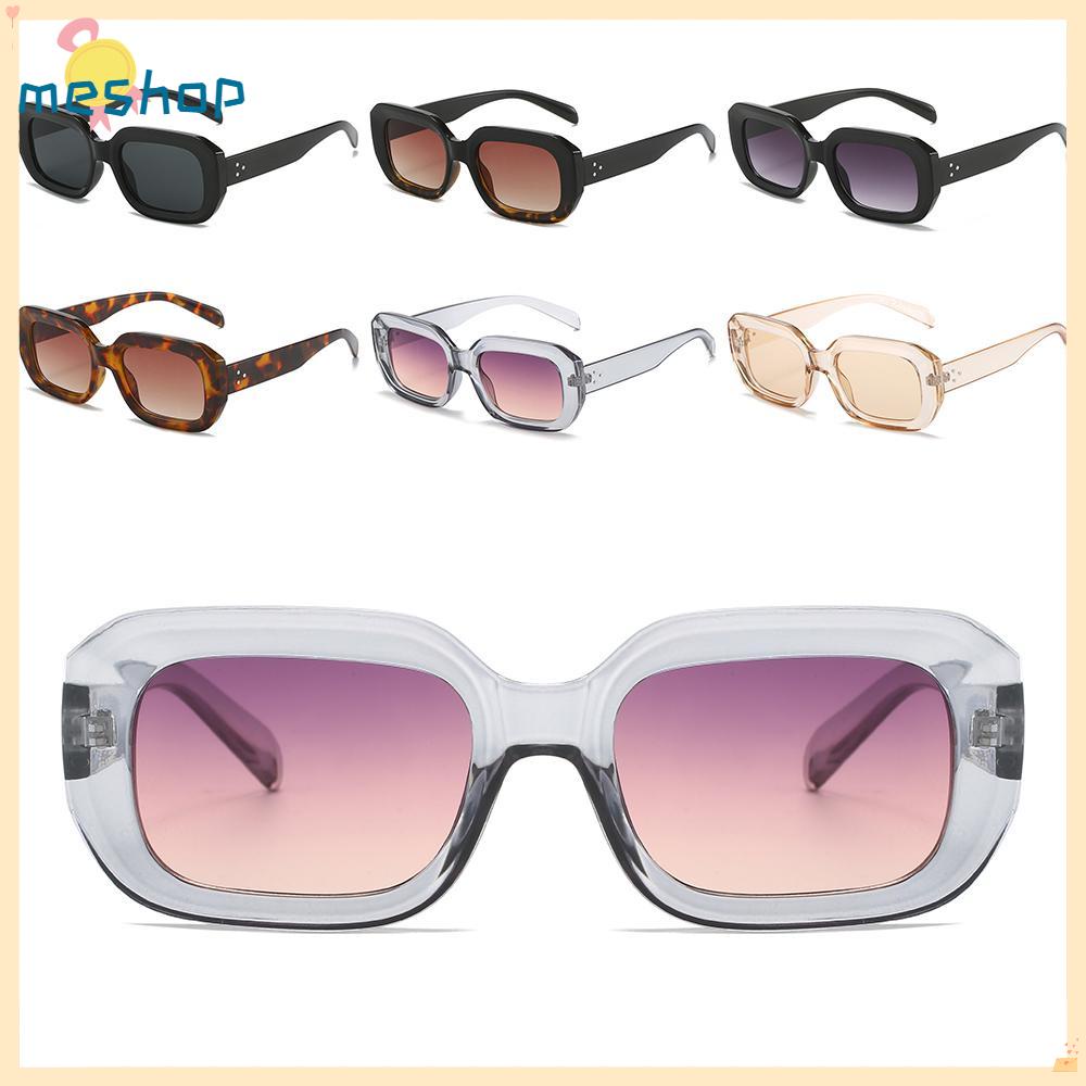 Kính Mát Hình Chữ Nhật Nhỏ Chống Tia UV 400 Cho Nữ