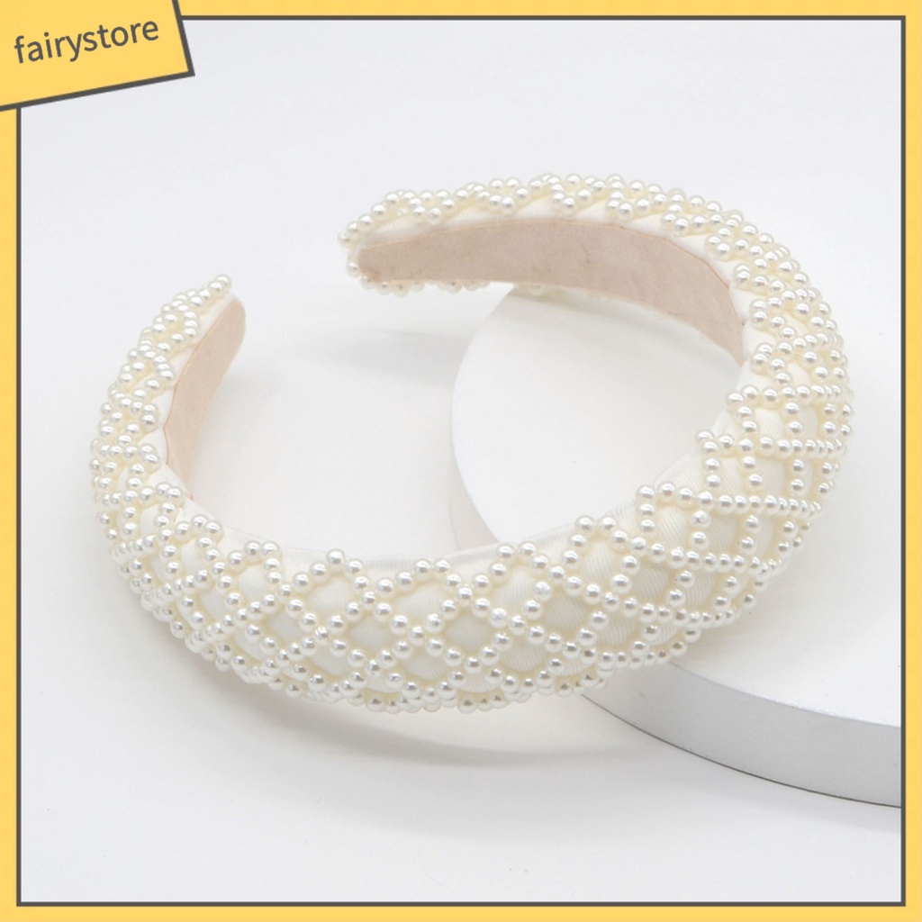 Cài Tóc Đính Đá Ngọc Trai Nhân Tạo Chống Trượt Dành Cho Nữ