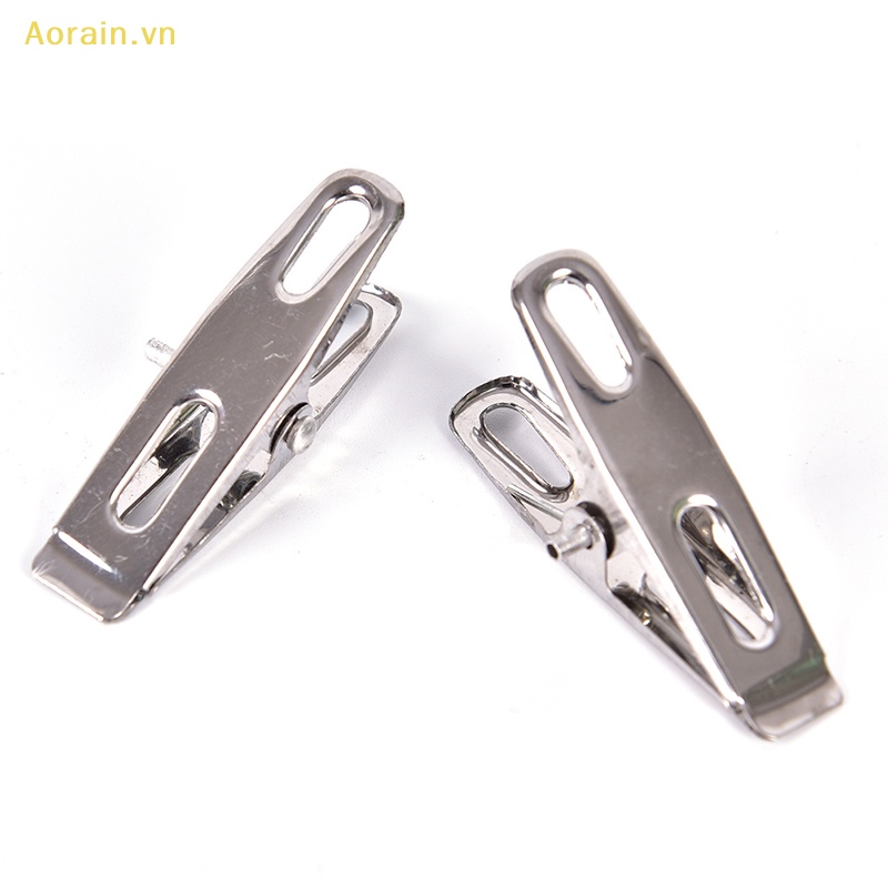 Set 20 Kẹp Phơi Quần Áo Bằng Thép Không Gỉ Chất Lượng Cao