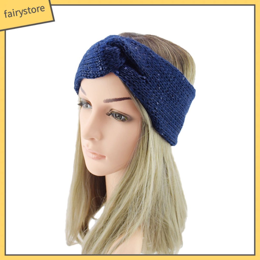 Băng Đô Dệt Kim Hai Lớp Ấm Áp Dùng Trang Trí Hàng Ngày