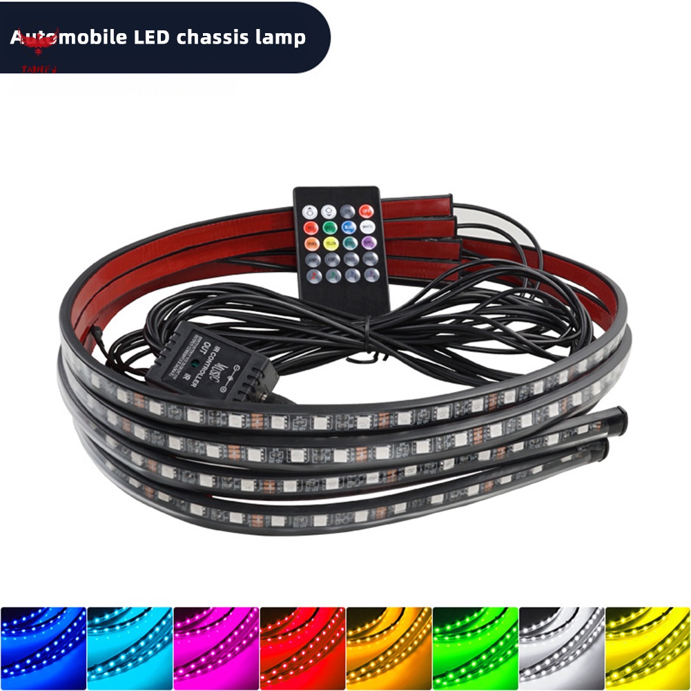 Đèn Led RGB Thay Đổi Màu Sắc Gắn Dưới Xe Hơi