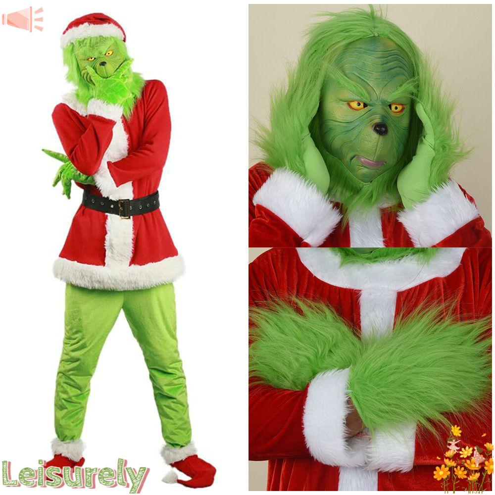Mũ Bảo Hiểm Hóa Trang Đáng Sợ LEILY Grinch