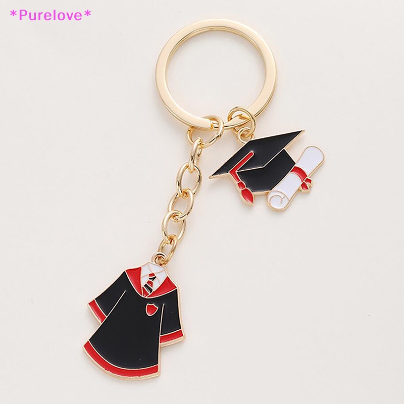 Móc Khóa Hình Chiếc Váy Lễ Tốt Nghiệp Bằng Kim Loại Dễ Thương Xinh Xắn Mới