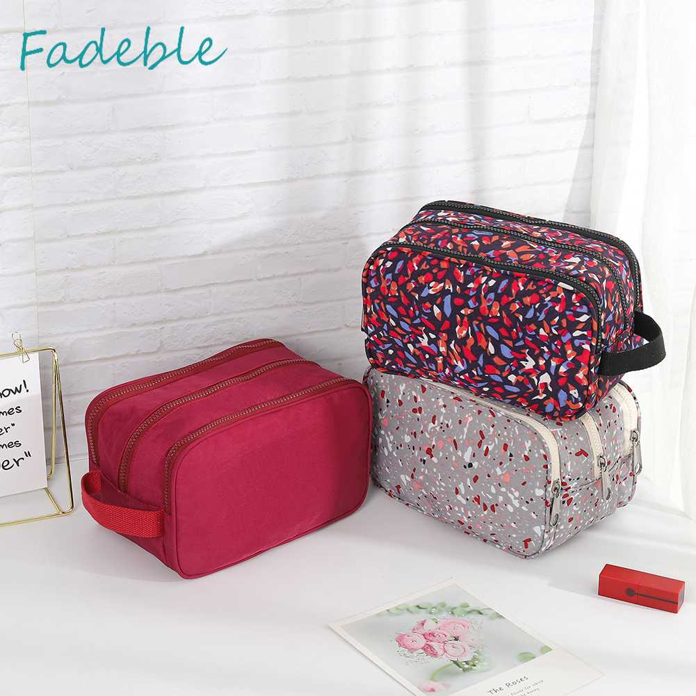 Túi Đựng Mỹ Phẩm Chia Ngăn Khô Ướt Chống Thấm Nước Tiện Dụng