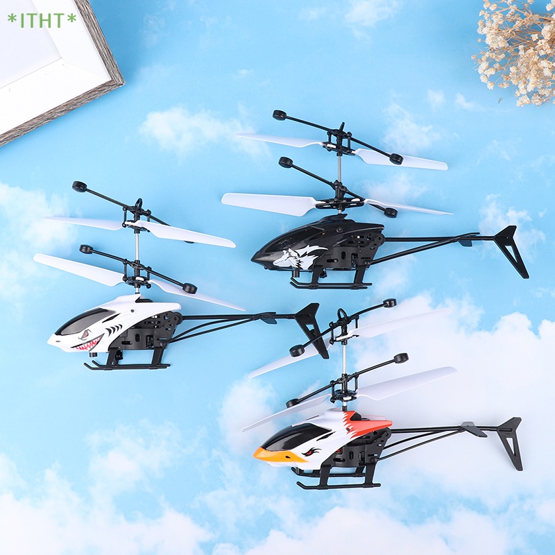 Máy Bay Trực Thăng Điều Khiển Từ Xa Mini Chống Rơi Có Thể Sạc Lại Mới