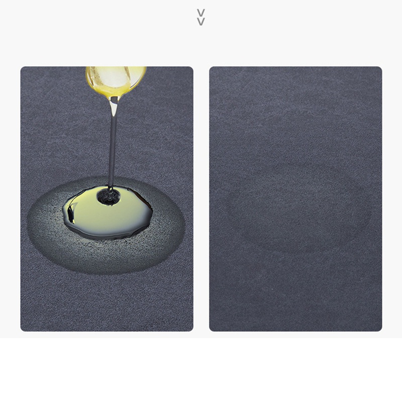 1 Thảm Chùi Chân Chống Trượt Thấm Hút Tốt Màu Đen