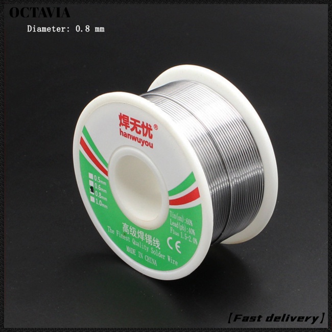 Cuộn Dây Thiếc Rosin Lõi Hàn Điện 0.5 0.6 0.8 1.0 40 / 60 100G