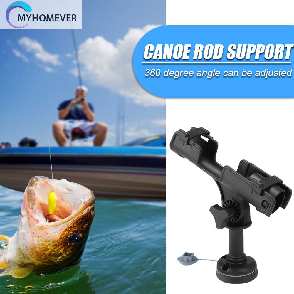 Giá Đỡ Cần Câu Gắn Thuyền Kayak Có Thể Điều Chỉnh Tiện Dụng