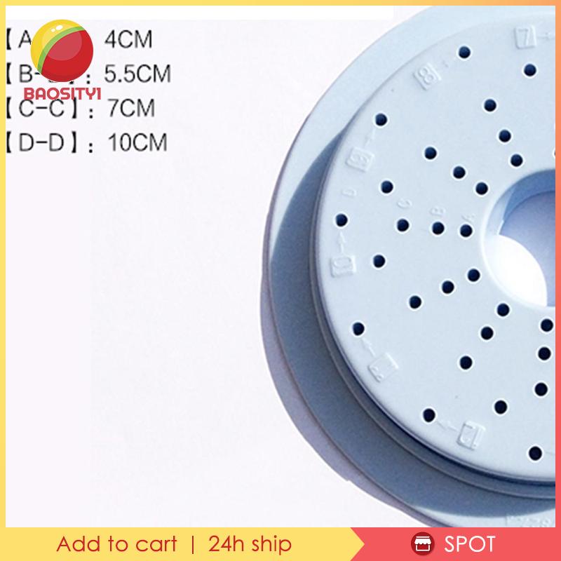 [Baosity1] Bộ Dụng Cụ Dệt Kim Dệt Kim Hình Hoa Nở Tròn Trang Điểm