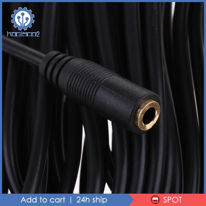 Dây Cáp Âm Thanh Nối Dài Chuẩn 3.5mm Và 1 Giắc Cắm 3.5mm Koolsoo2 Dài 6m