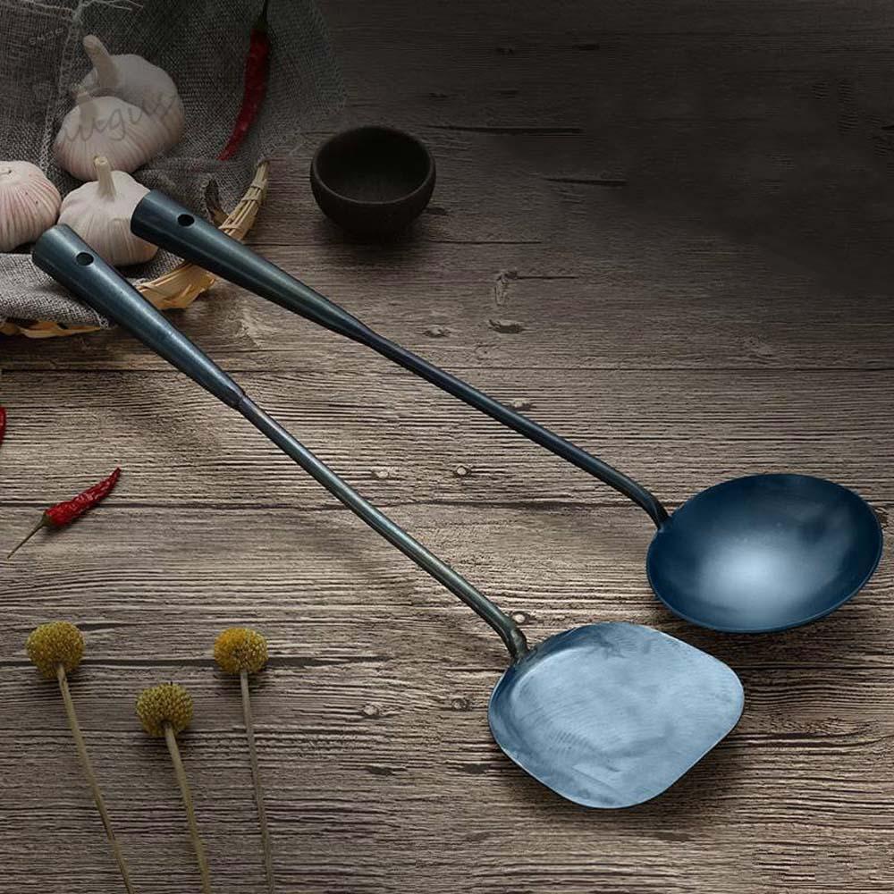 Vá Múc Canh Chống Dính Bằng Thép Không Gỉ AUGUSTINA Wok