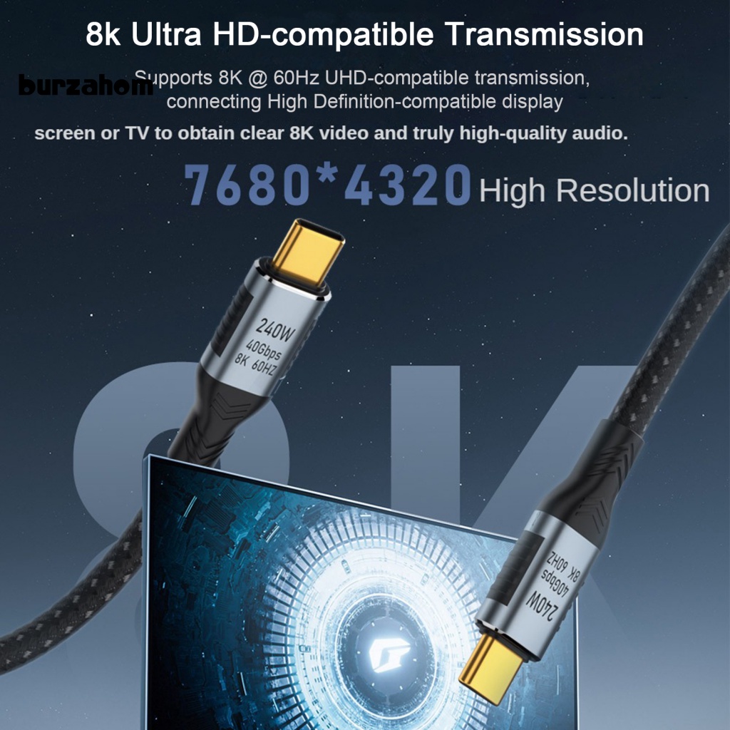 Dây Cáp Sạc Dữ Liệu Usb Loại C Chống Rối Dành Cho Điện Thoại Di Động