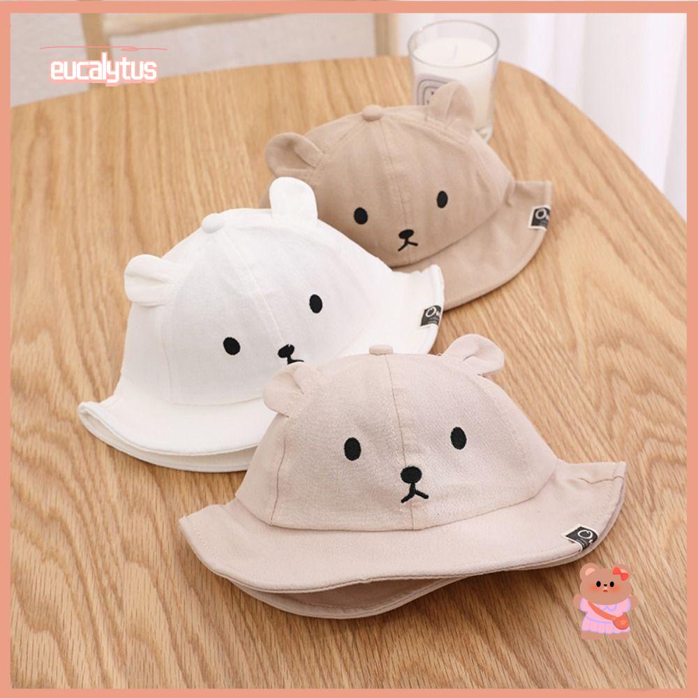 Nón Tai Bèo Rộng Vành Thời Trang Đi Biển Cho Bé 3-18 Tháng Tuổi