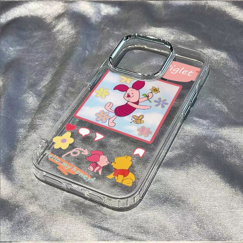 ✅Ốp Điện Thoại Mềm Chống Sốc In Hình Chú Heo Cho Iphone 14pro 11 13max 87 12Plus