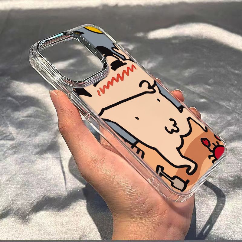 ✅Nhân Vật Shin-Chan Thiết Kế Đơn Giản Dễ Thương131114Ốp Điện Thoại Mềm Chống Sốc Pro8 Cho iPhone12 / 7 max