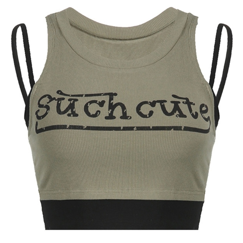 Áo Dệt Kim Sát Nách Màu Sắc Thời Trang Mùa Hè Cho Nữ