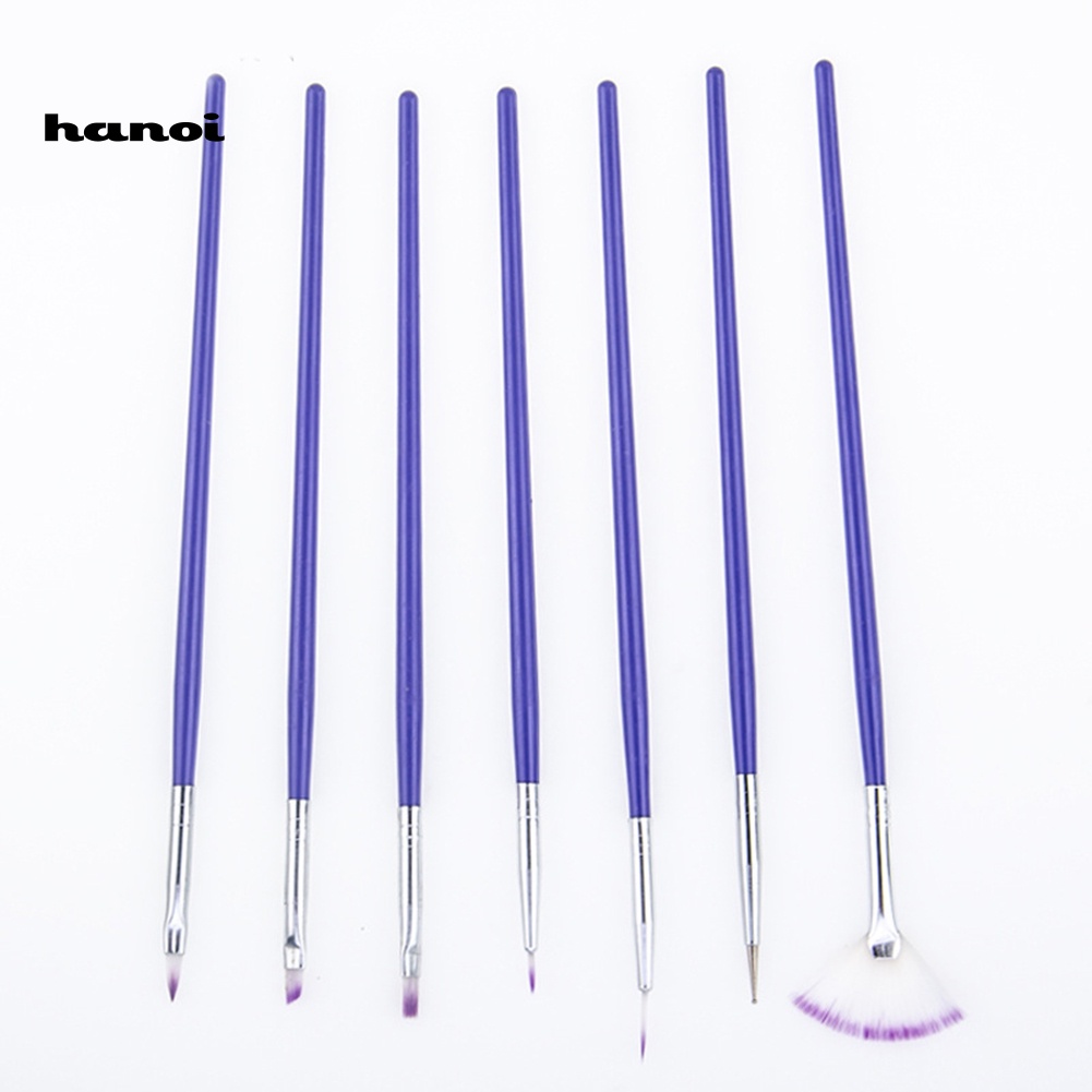 Set 7 Cọ Vẽ Trang Trí Móng Tay Nghệ Thuật