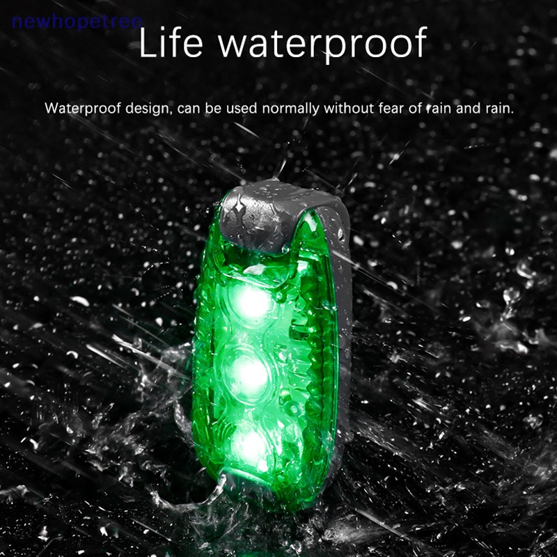 Đèn LED Cảnh Báo An Toàn Gắn Đuôi Xe Đạp Leo Núi / Nón Bảo Hiểm