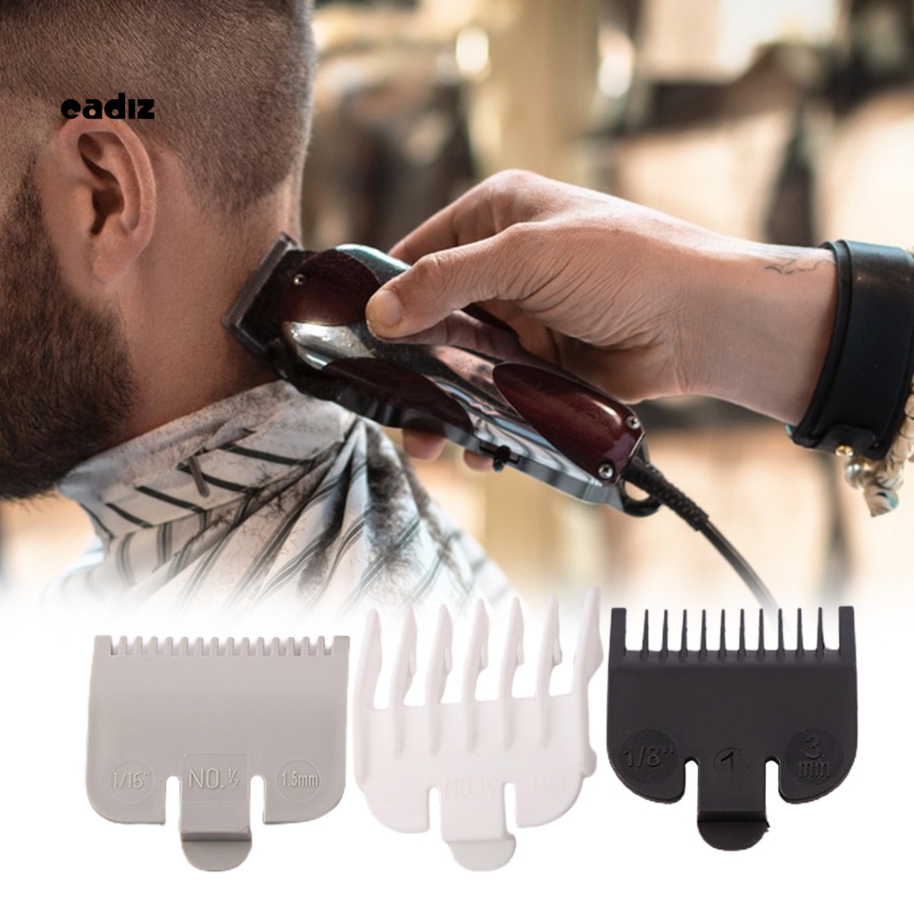 Hộp 3 Lược Chải Tóc Tạo Kiểu Bằng Nhựa Gọn Nhẹ Chống Rơi Dễ Dàng Cài Đặt Cho Nam Giới