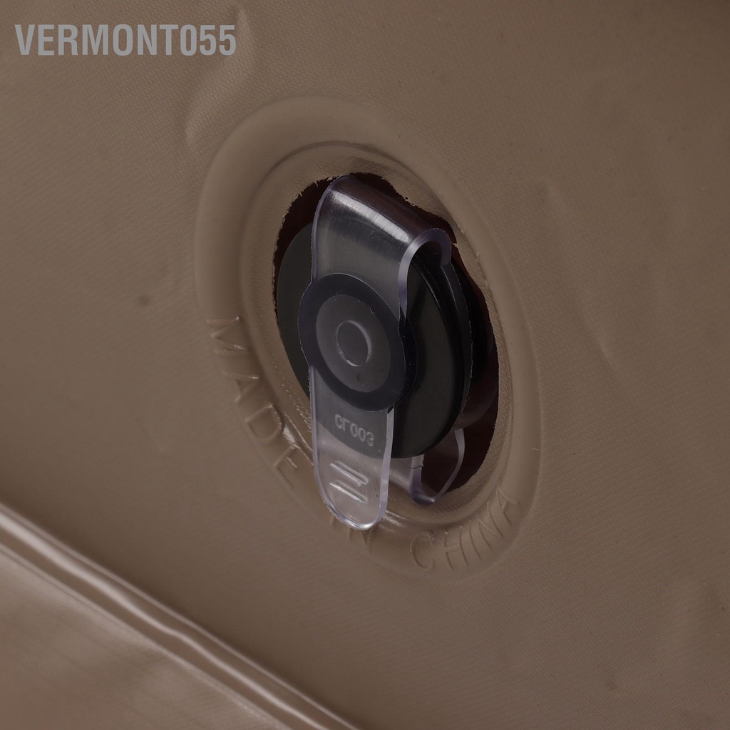 Vermont055 Nệm bơm hơi Nâng cao khả năng chống ẩm tích hợp điện Lithium dành cho cắm trại ngoài trời Kaki