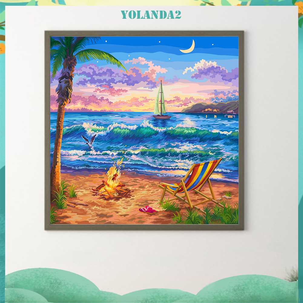 Tranh Đính Đá Kim Cương Toàn Bộ 5D DIY Hình Vẽ Nghệ Thuật Trang Trí Nhà Cửa