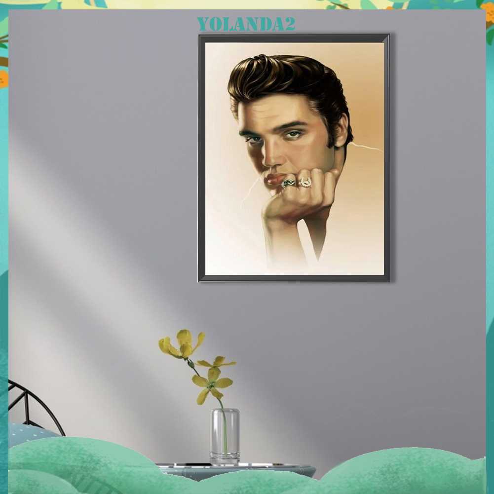 Tranh Đính Đá Kim Cương Toàn Bộ 5D DIY Hình Vẽ Presley